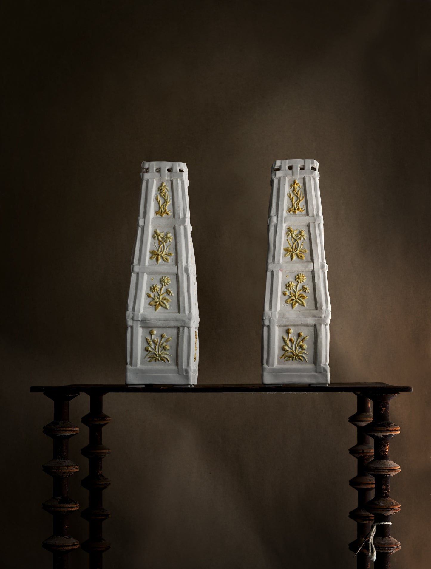 The Enclosed Garden Flower Obelisk- Large