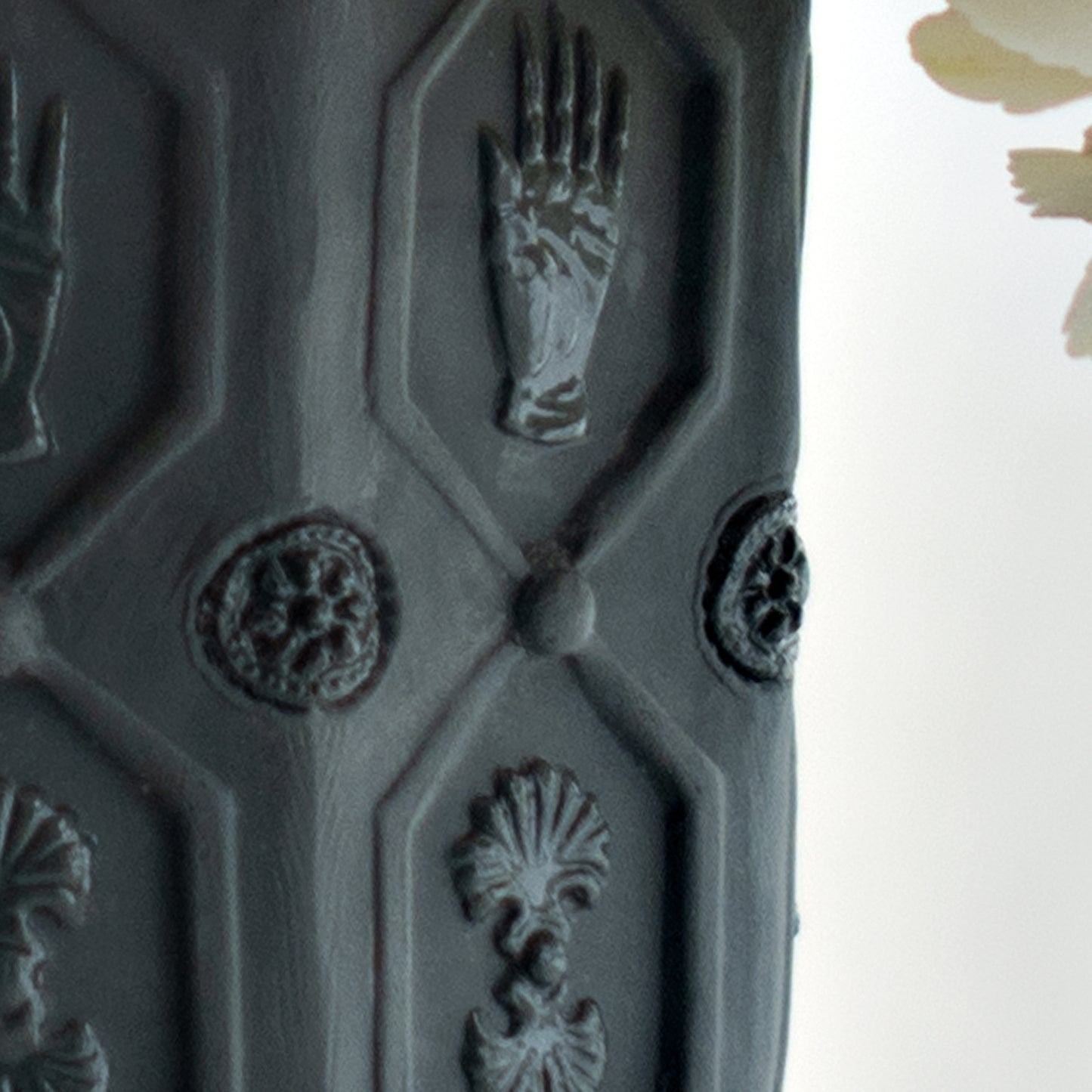 The Artist's Tour Vase in black porcelain