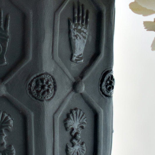 The Artist's Tour Vase in black porcelain