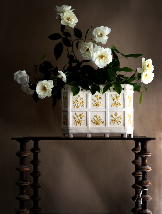 The Enclosed Garden flower brick