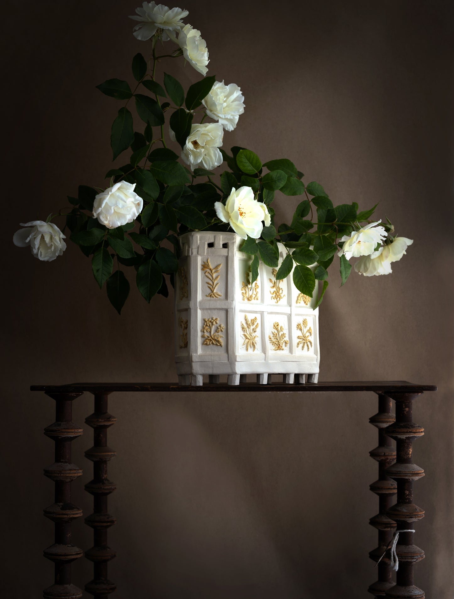 The Enclosed Garden flower brick