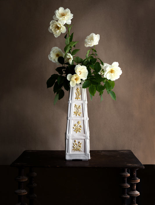 The Enclosed Garden Flower Obelisk- Large